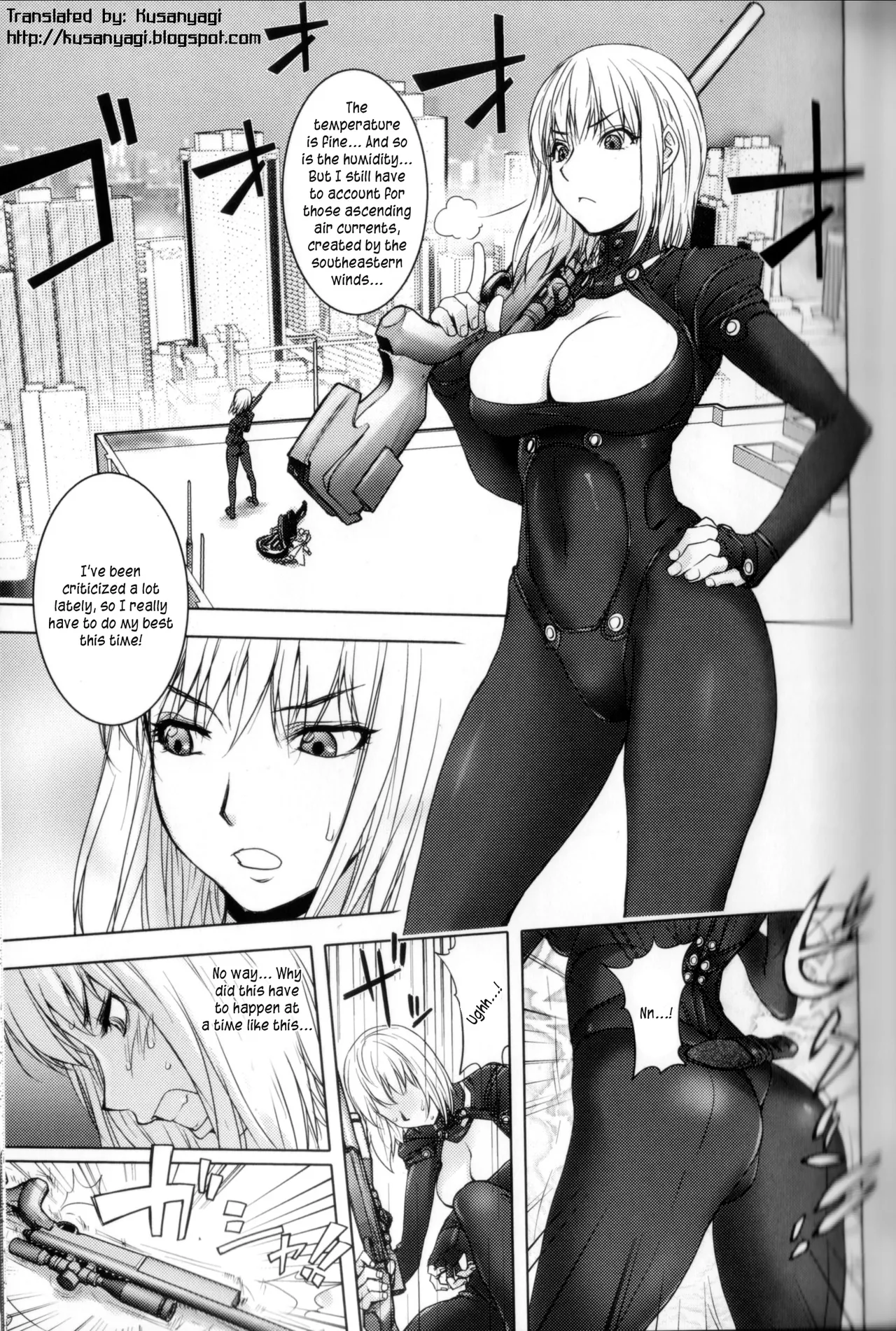 The Adventures of Suicide Man, The Woman Who Never Misses, and Hime-Chan page 79 - business suit big breasts hentai manga - read online free