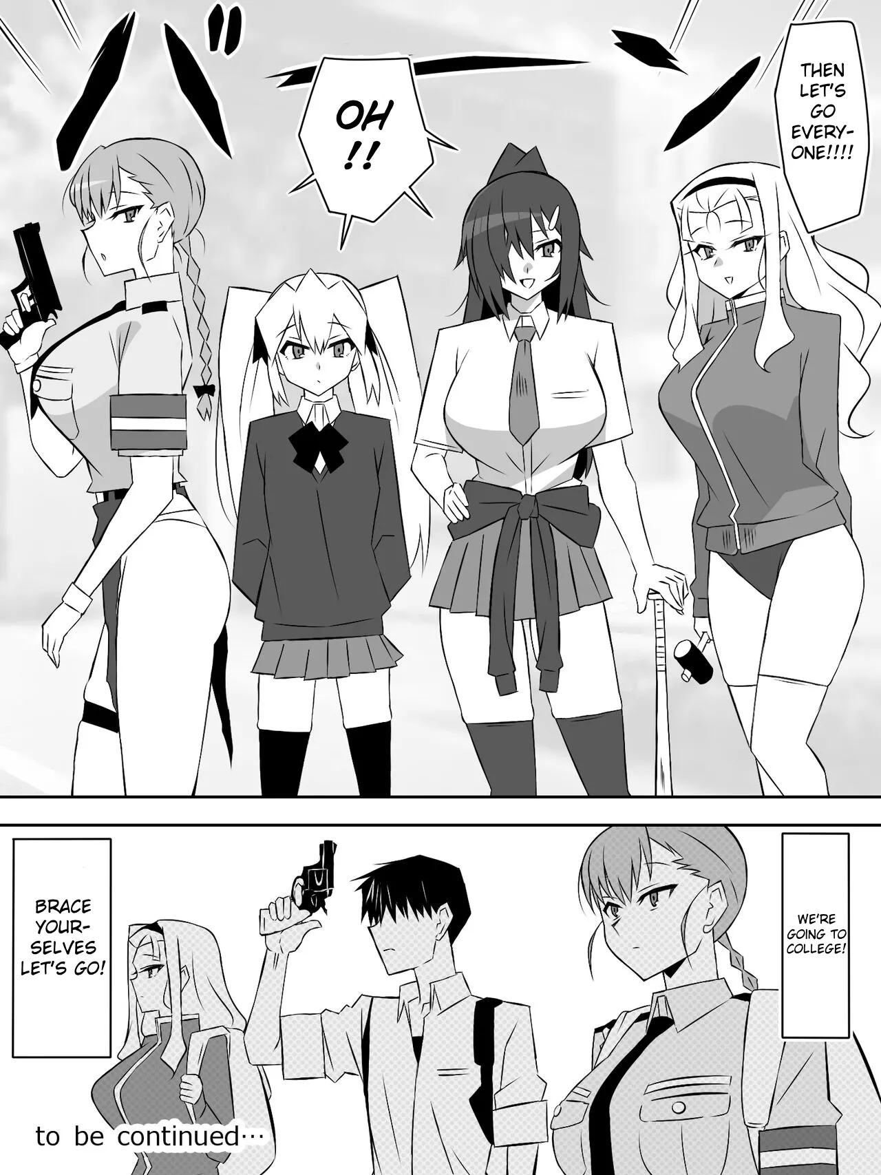 [Circle Kagemusha (Kagemusha)] Zombie Harem Life ~Koutai Mochi no Ore to Bakunyuu Zombie~ 6 [English] page 43 original parody - zombie big breasts hentai manga - read online free