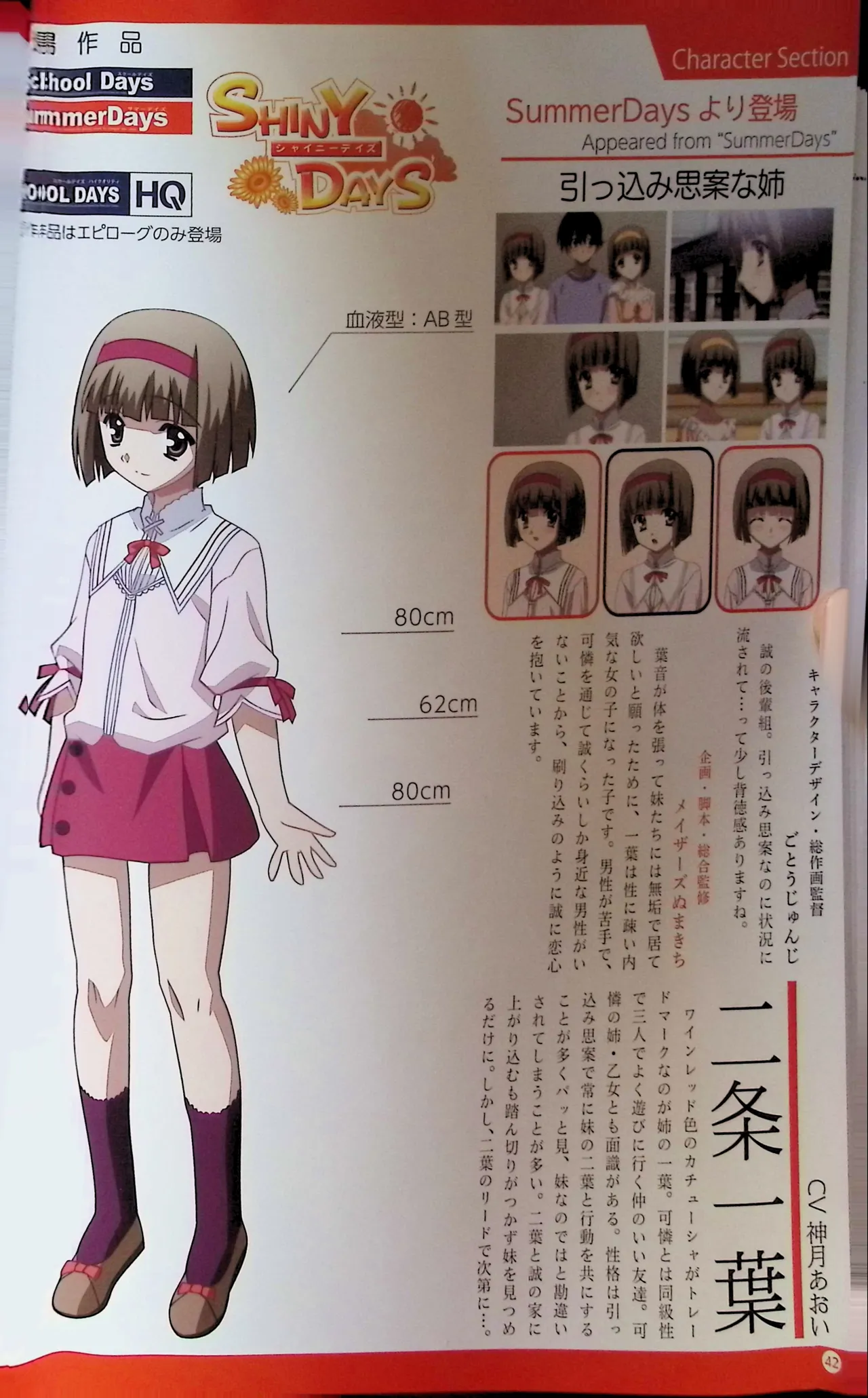 SCHOOLDAYS SERIES COMPLETE BOX  Visual Book - Page 91
