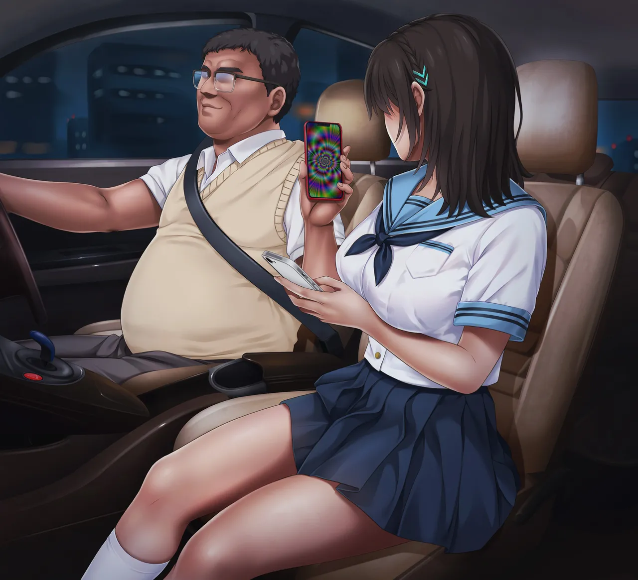 ユメカ ウツツカ page 179 original parody - glasses schoolgirl uniform hentai manga - read online free