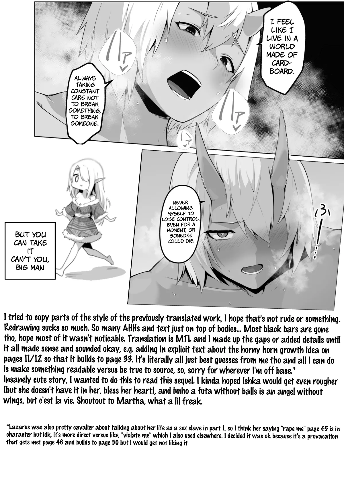 Seiyoku Tsuyo Tsuyo Elf wa Muriyari Okashite Hoshii page 63 original parody - futanari elf hentai manga - read online free