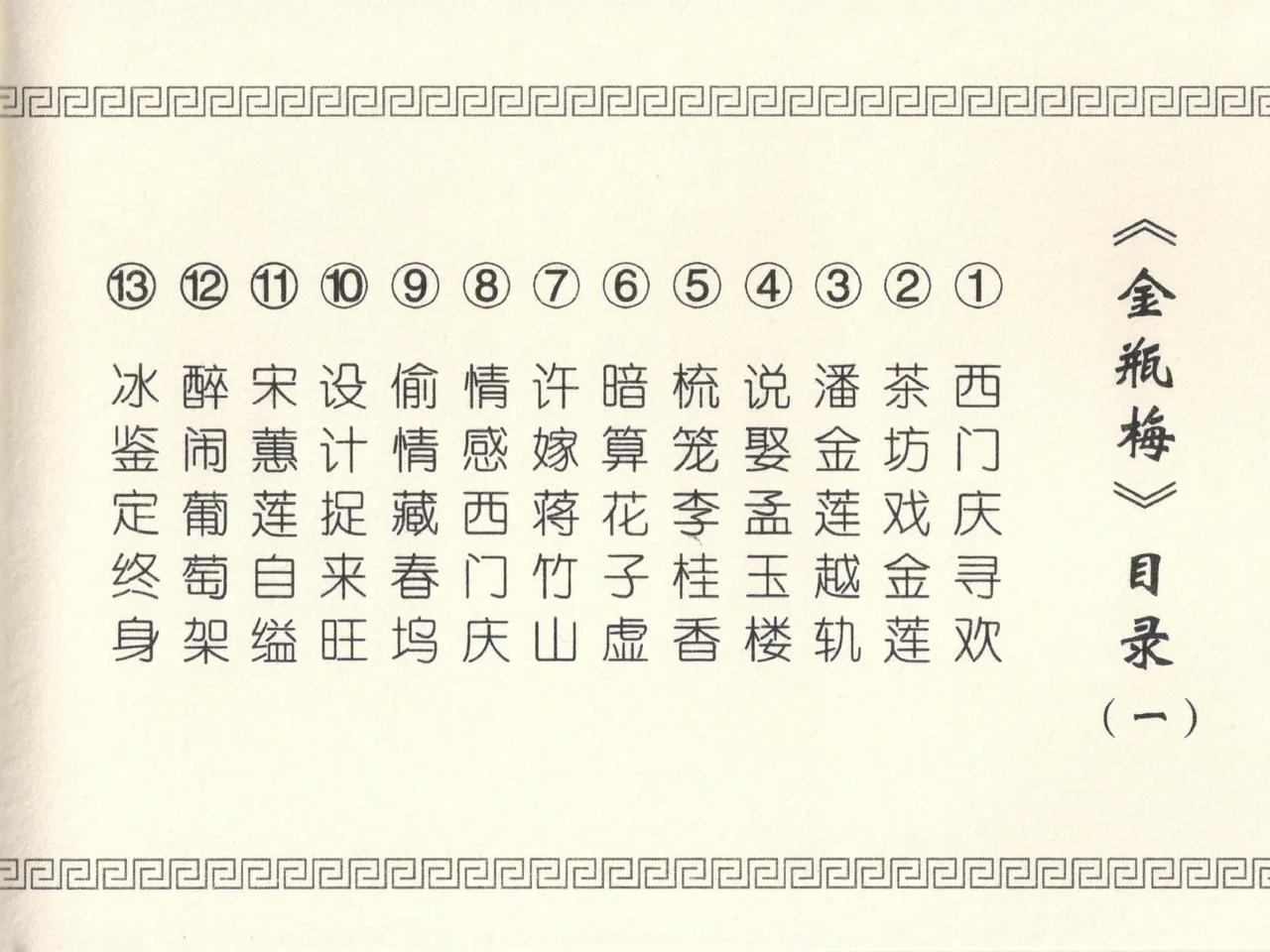 金瓶梅全传 六 暗算花子虚 page 97 jin ping mei parody - read online free