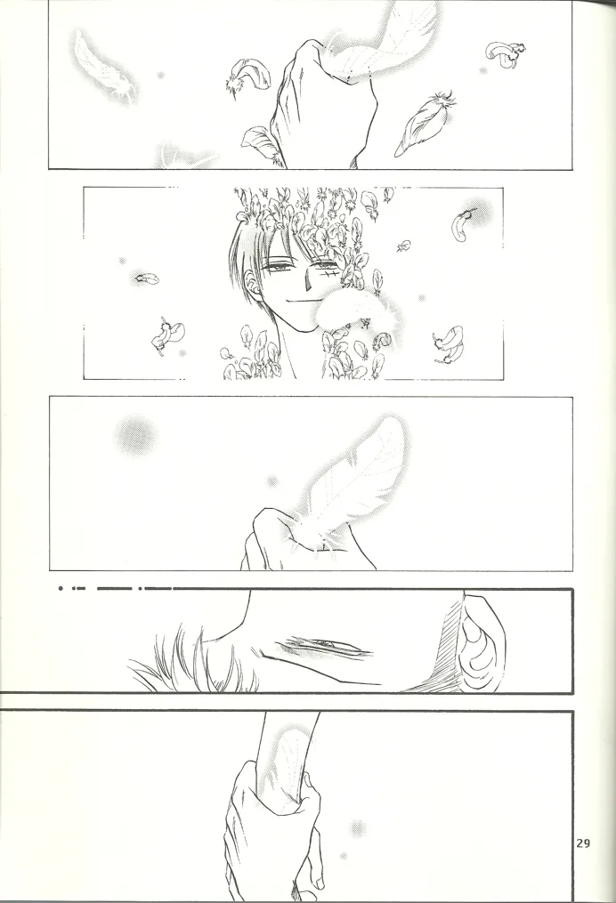 Nichijou Zatsuji page 28 featuring monkey d. luffy one piece parody - males only yaoi hentai manga - read online free