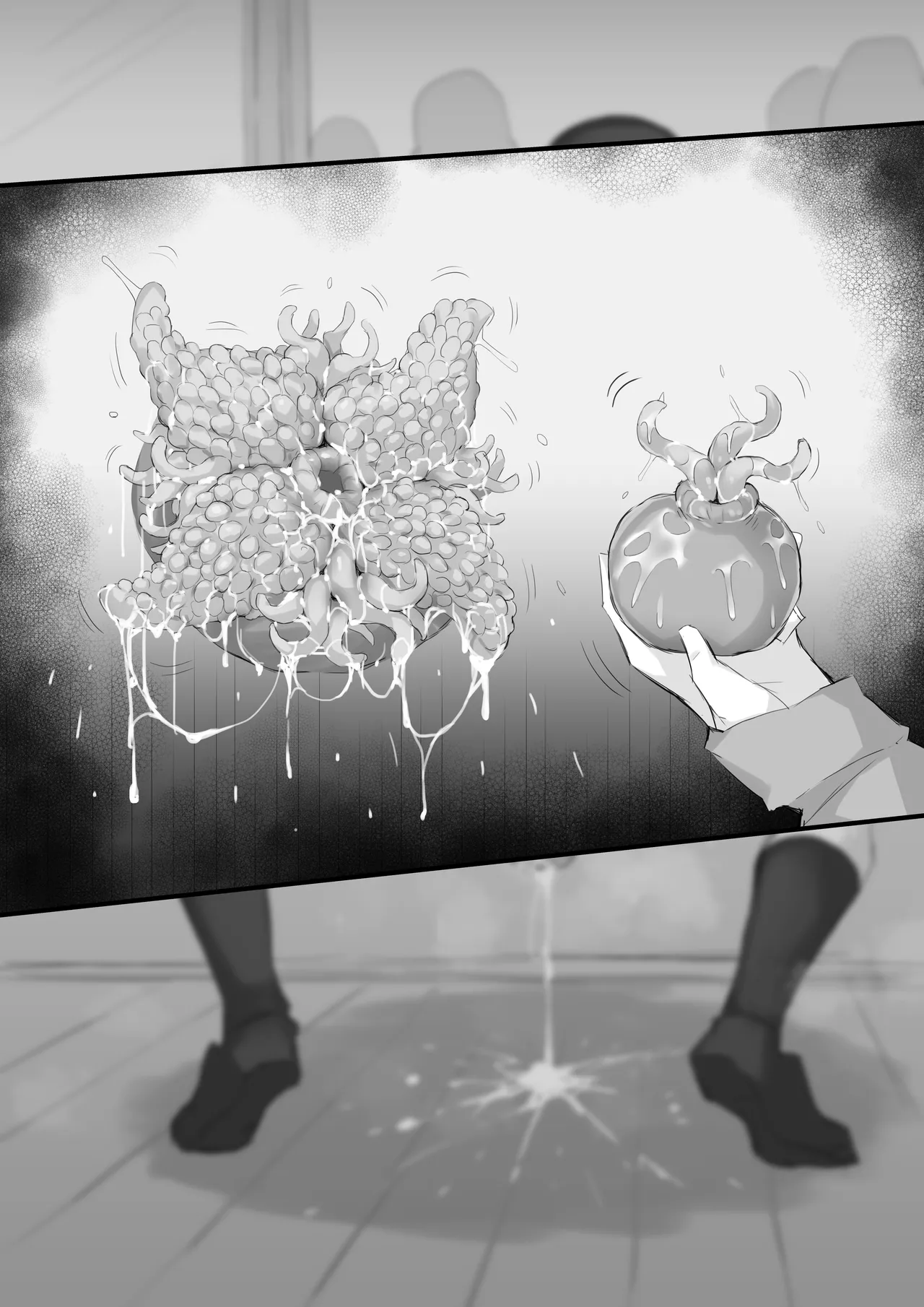 Futanari JK-tachi ga Kounai Shokushu de Mechakucha ni Naru Hanashi page 104 original parody - kissing big breasts hentai manga - read online free