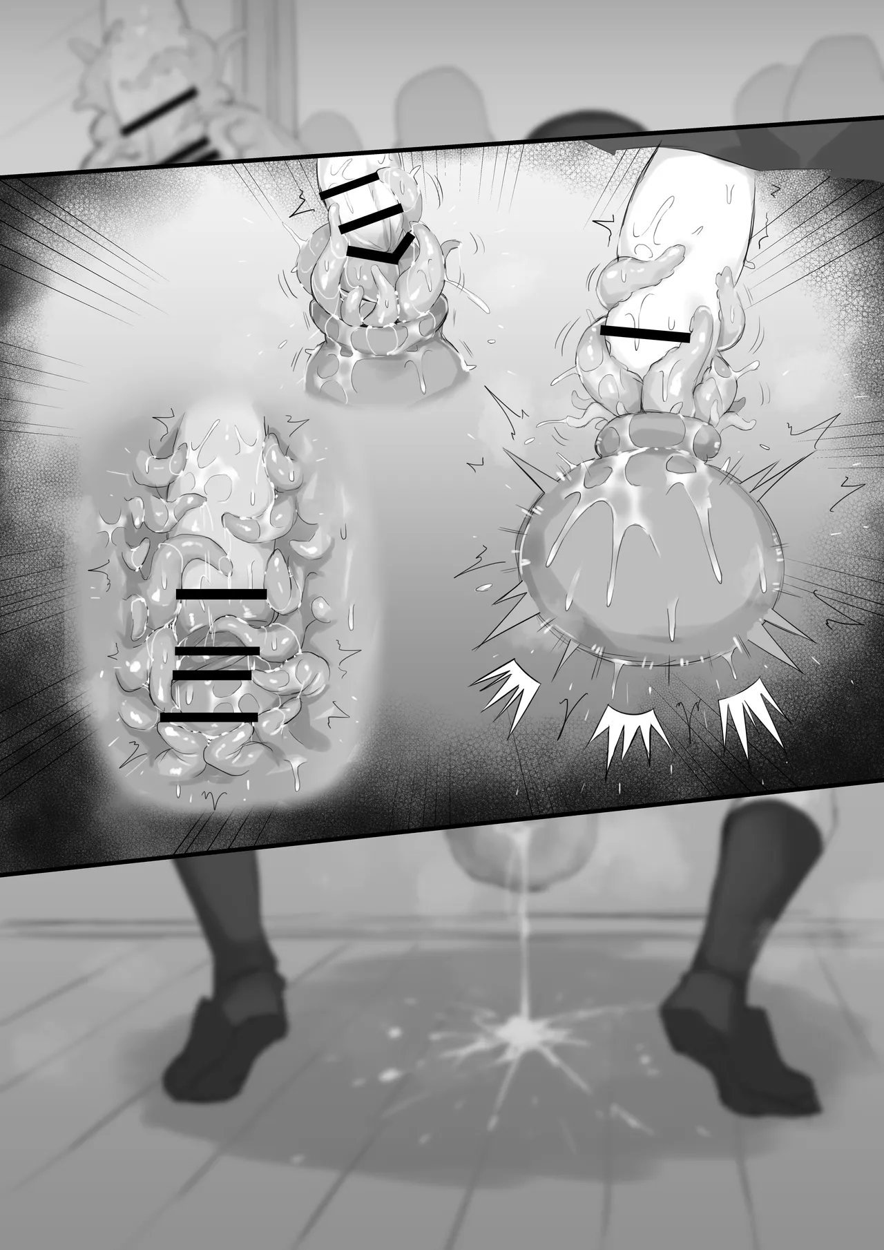 Futanari JK-tachi ga Kounai Shokushu de Mechakucha ni Naru Hanashi page 105 original parody - kissing big breasts hentai manga - read online free