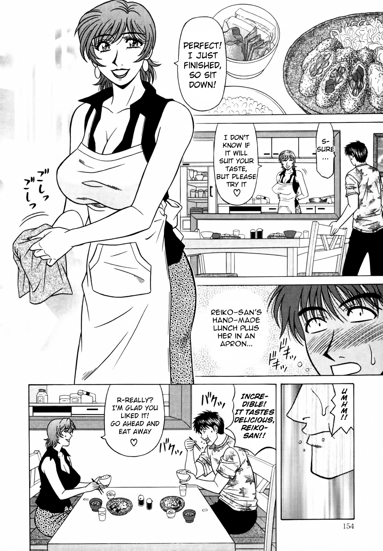 Caster Natsume Reiko no Yuuwaku Vol. 4 Ch.1-8 page 162 - milf kissing hentai manga - read online free