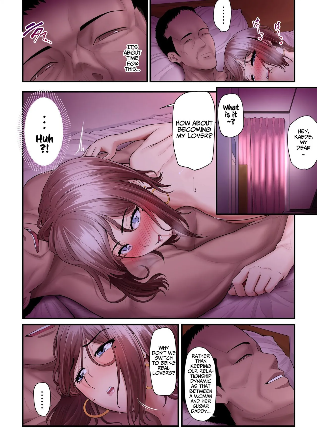 [Ura no Hikidashi (Nizii)] Pakokatsu Oji-san to Kaede-chan (1+2+3) | Kaede and The Sugar Daddy (1+2+3) [English] [Kusanuu] page 113 original parody - cum swap milf hentai manga - read online free