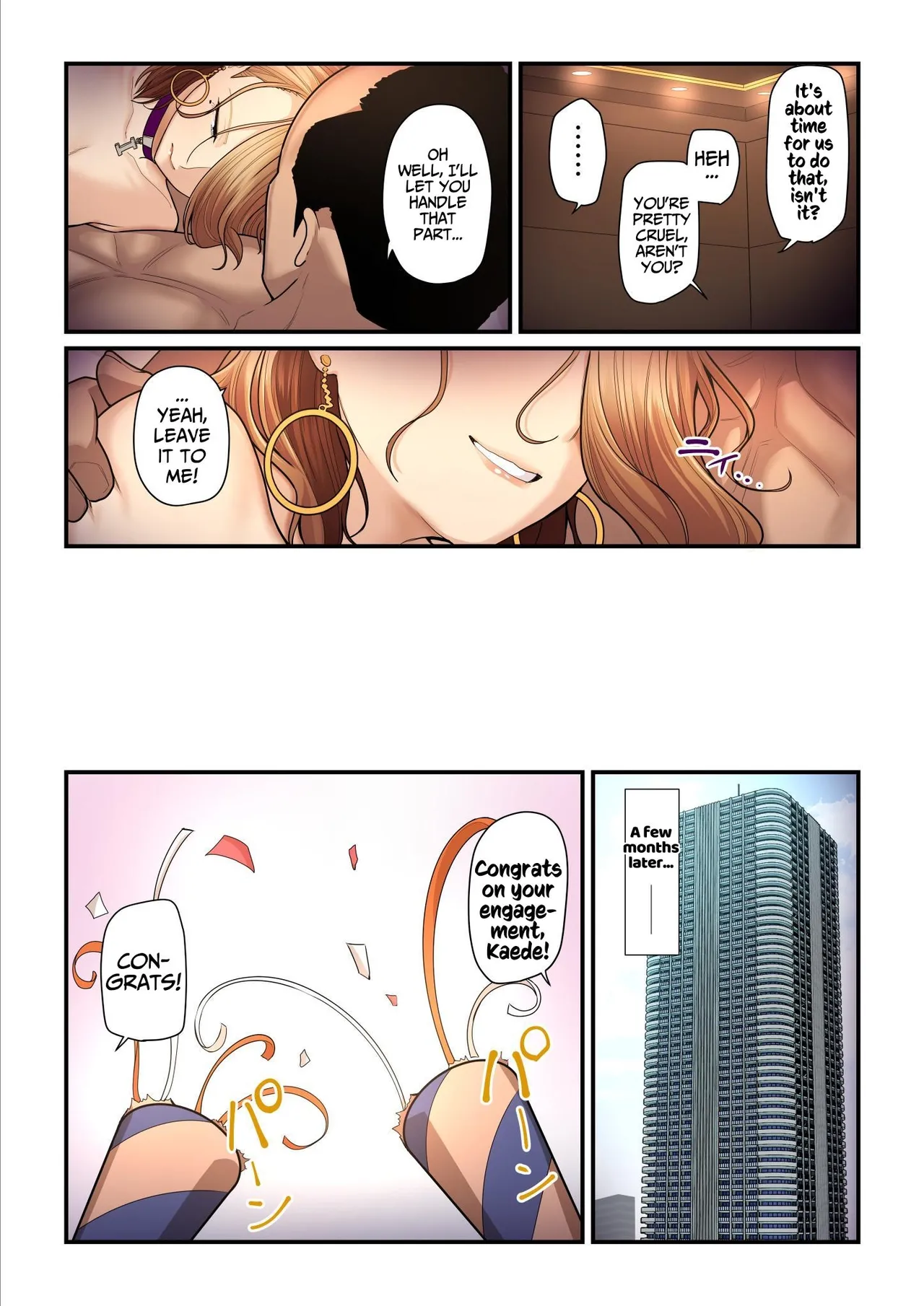 [Ura no Hikidashi (Nizii)] Pakokatsu Oji-san to Kaede-chan (1+2+3) | Kaede and The Sugar Daddy (1+2+3) [English] [Kusanuu] page 218 original parody - cum swap milf hentai manga - read online free
