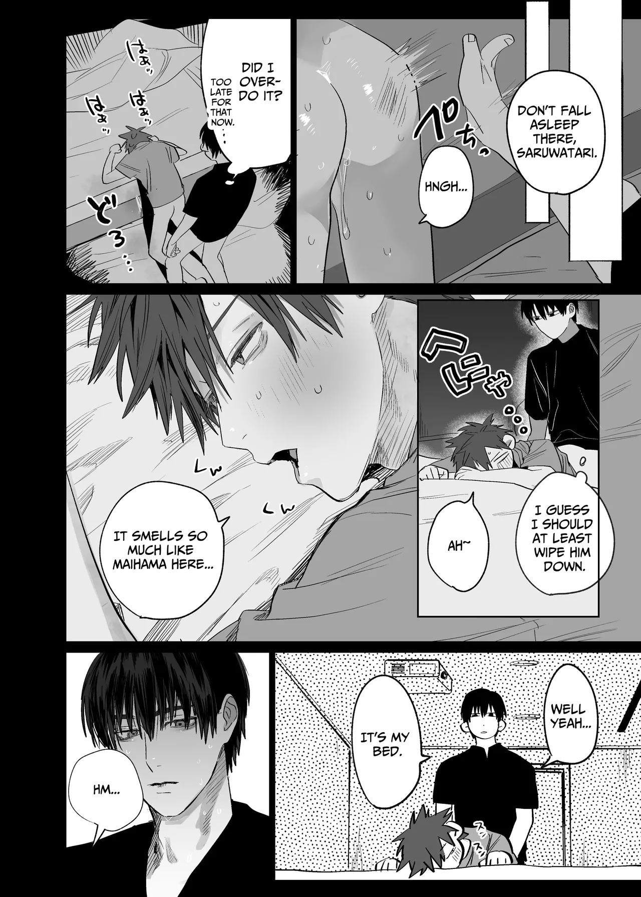 [10-jikan Suimin (nocori)] Fujun Osu Ana Kouyuu 3 -Himitsu no Sakusen Hen- | Illicit Bromance 3 -Secret Operation- [English] page 53 original parody - anal multi-work series hentai manga - read online free