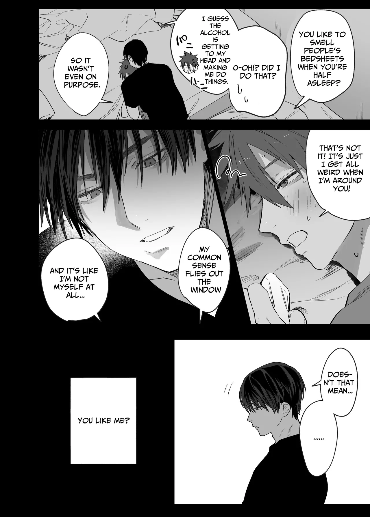 [10-jikan Suimin (nocori)] Fujun Osu Ana Kouyuu 3 -Himitsu no Sakusen Hen- | Illicit Bromance 3 -Secret Operation- [English] page 55 original parody - anal multi-work series hentai manga - read online free