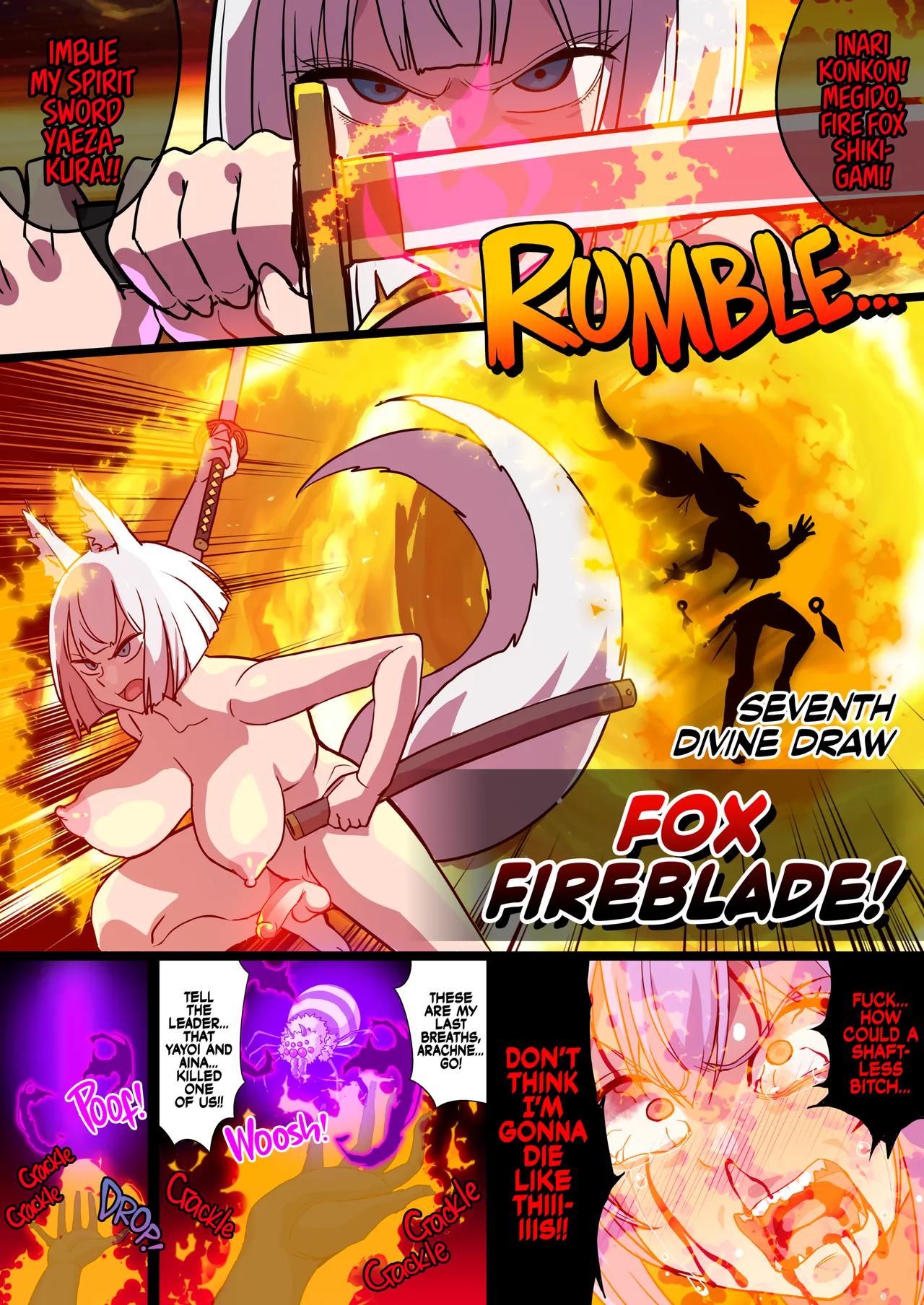 Futanari Kunoichi Nine Tails 1: Arachne - Page 29