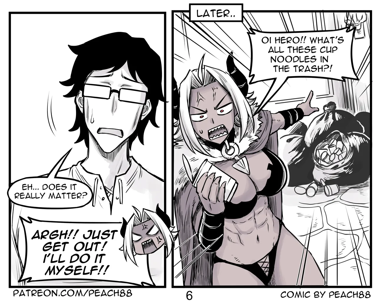 Demon King GF page 40 original parody - milf unusual teeth hentai manga - read online free