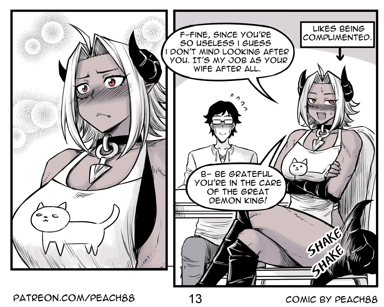 Demon King GF page 47 original parody - milf unusual teeth hentai manga - read online free