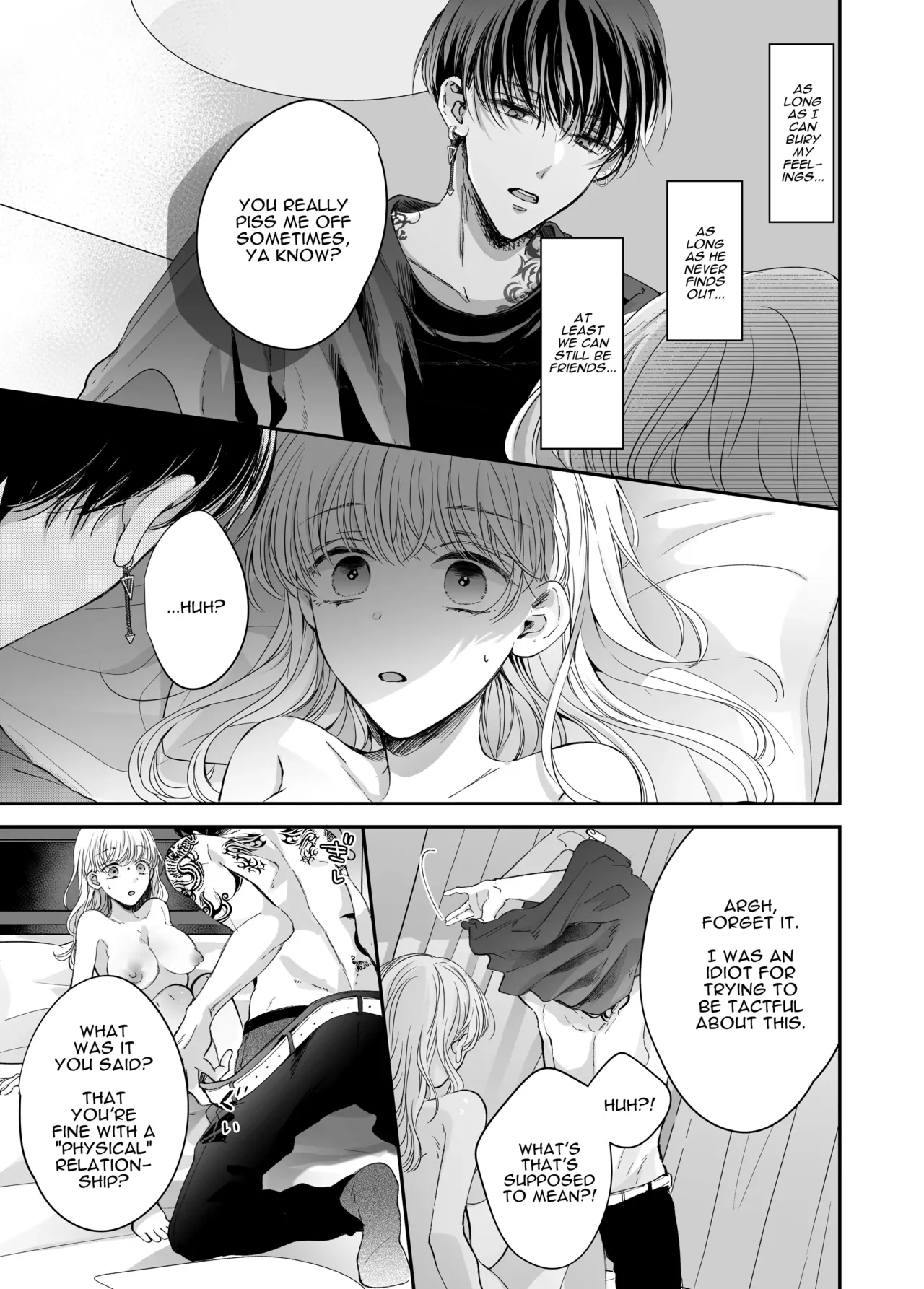 Kansaiben Otoko Tomodachi to Gucha Toro Massage | Melty Massage With Your Kansai Dialect Speaking Male Friend page 31 original parody - kissing condom hentai manga - read online free