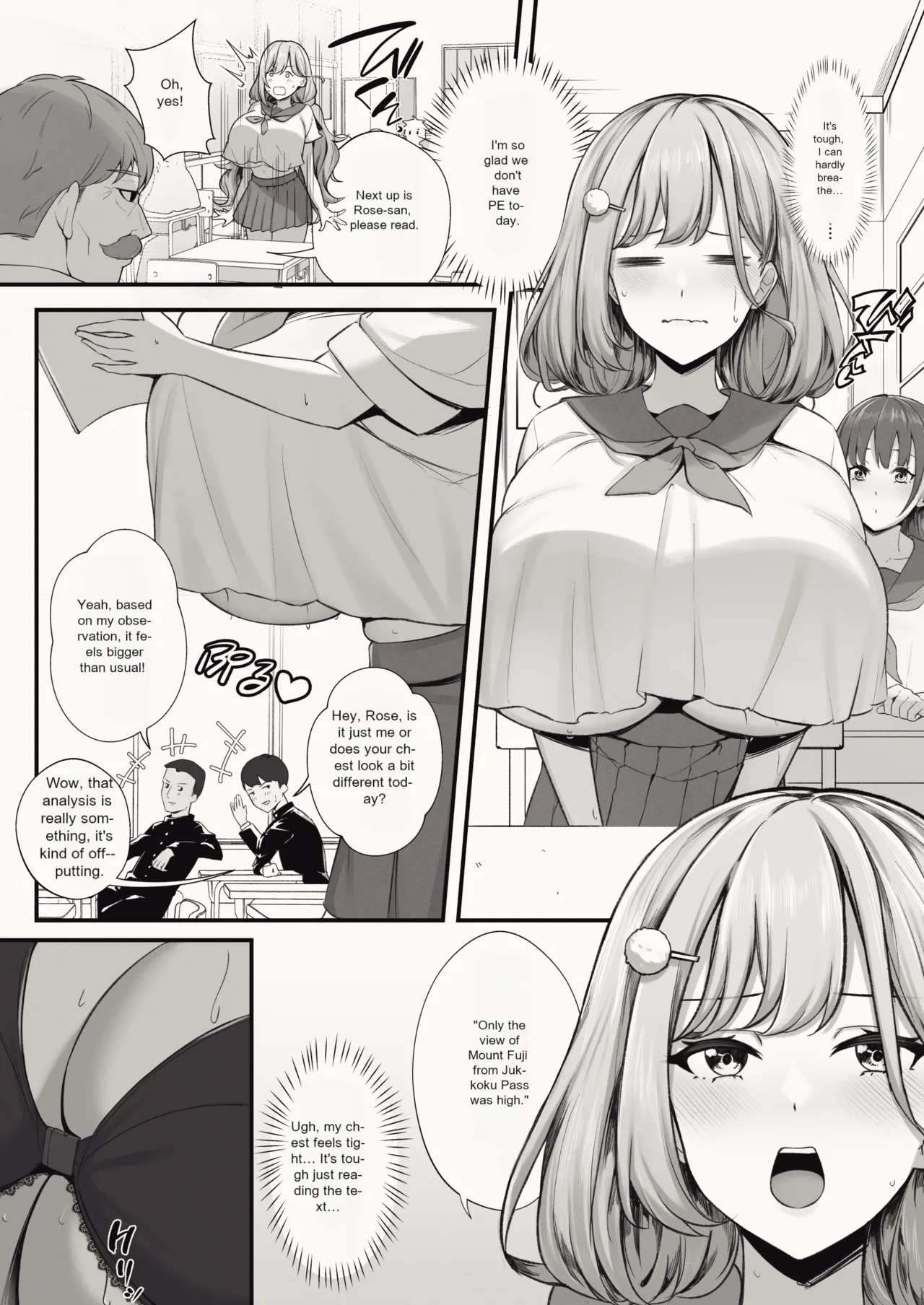 [Kannko Bokujyo (Kannko/Orzcan/Paintcan)] Amano Rose-chan no Nichijou 1-11 Matome-Shuu (Ongoing) [English] page 17 original parody - big breasts swimsuit hentai manga - read online free