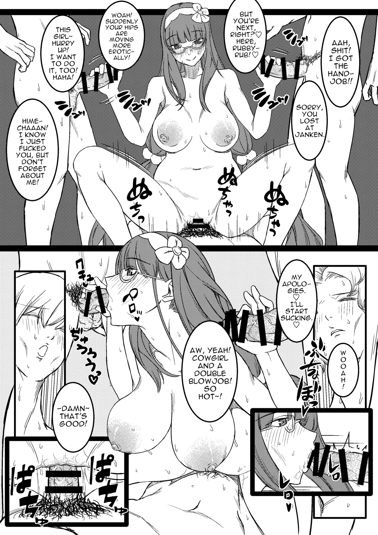 Baka Manko Hime Uwaki Asobi page 13 featuring osakabehime fate grand order parody - big breasts group hentai manga - read online free