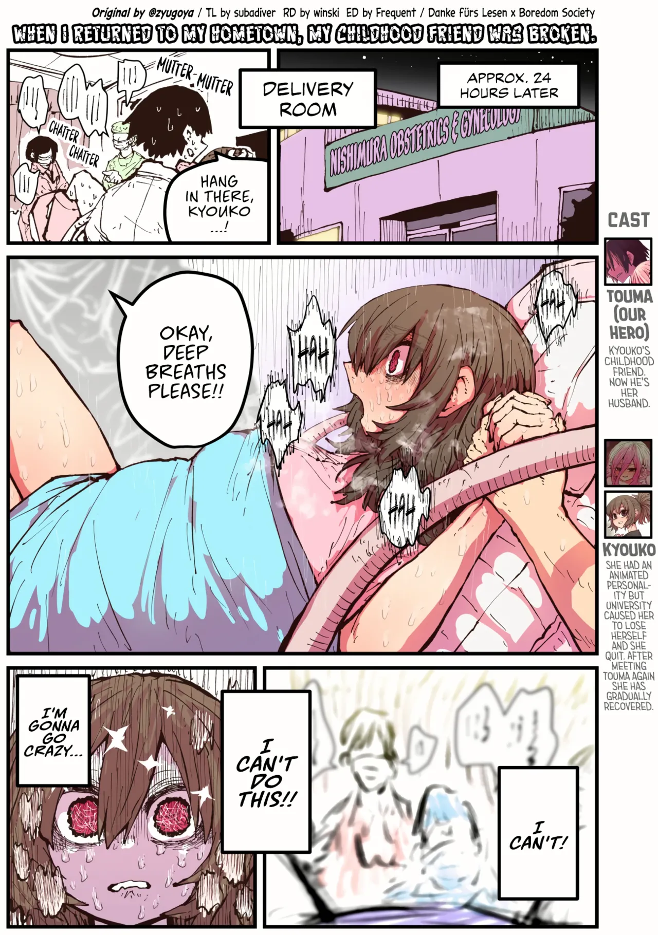 Jimoto ni Kaettekitara Osananajimi ga Kowareteta | When I Returned to My Hometown, My Childhood Friend was Broken page 148 original parody - squirting big breasts hentai manga - read online free