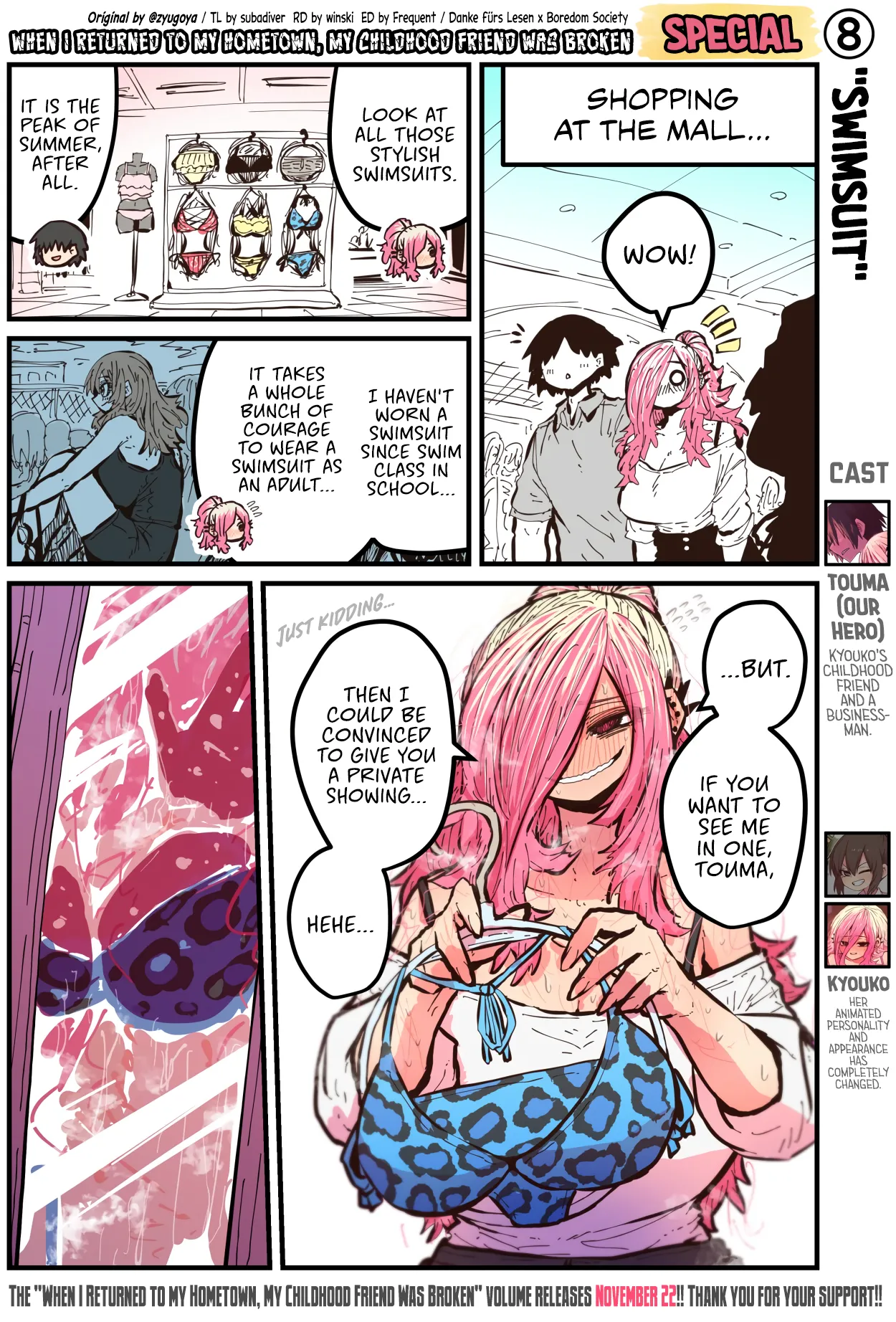 Jimoto ni Kaettekitara Osananajimi ga Kowareteta | When I Returned to My Hometown, My Childhood Friend was Broken page 190 original parody - squirting big breasts hentai manga - read online free