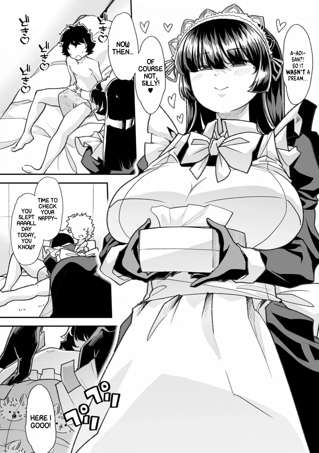 [Mitsuhime Moka] Haken Babu Sapo Aoi-san Ch. 1-5 [English] [Digital] page 31 - maid big breasts hentai manga - read online free