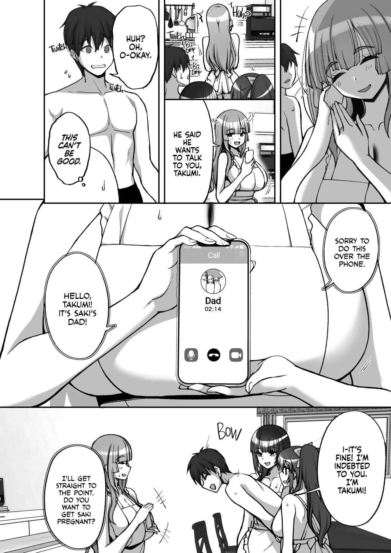 Chishojo Fuuki Iin no Minna ni Ienai Inbi na Onegai 8 page 19 original parody - handjob milf hentai manga - read online free