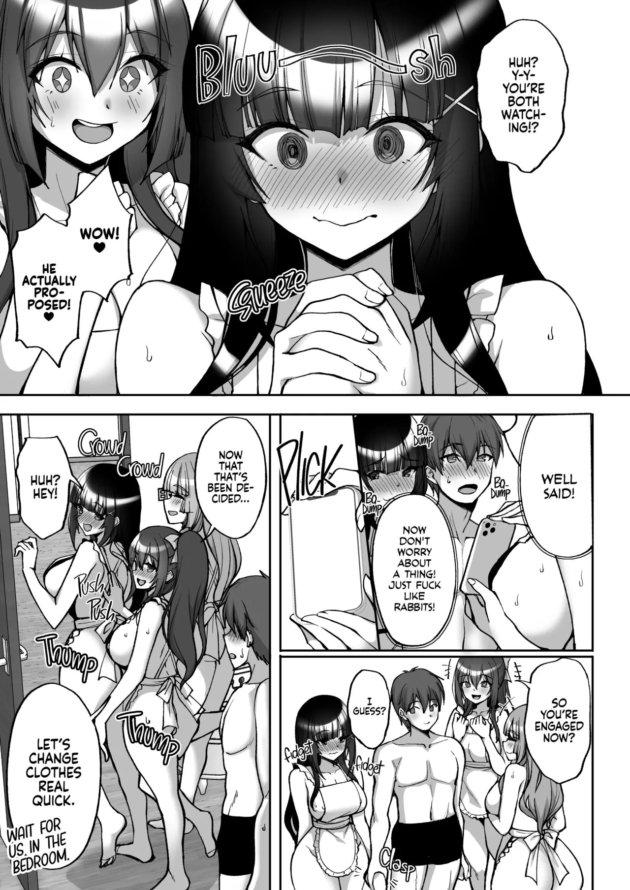 Chishojo Fuuki Iin no Minna ni Ienai Inbi na Onegai 8 page 22 original parody - handjob milf hentai manga - read online free