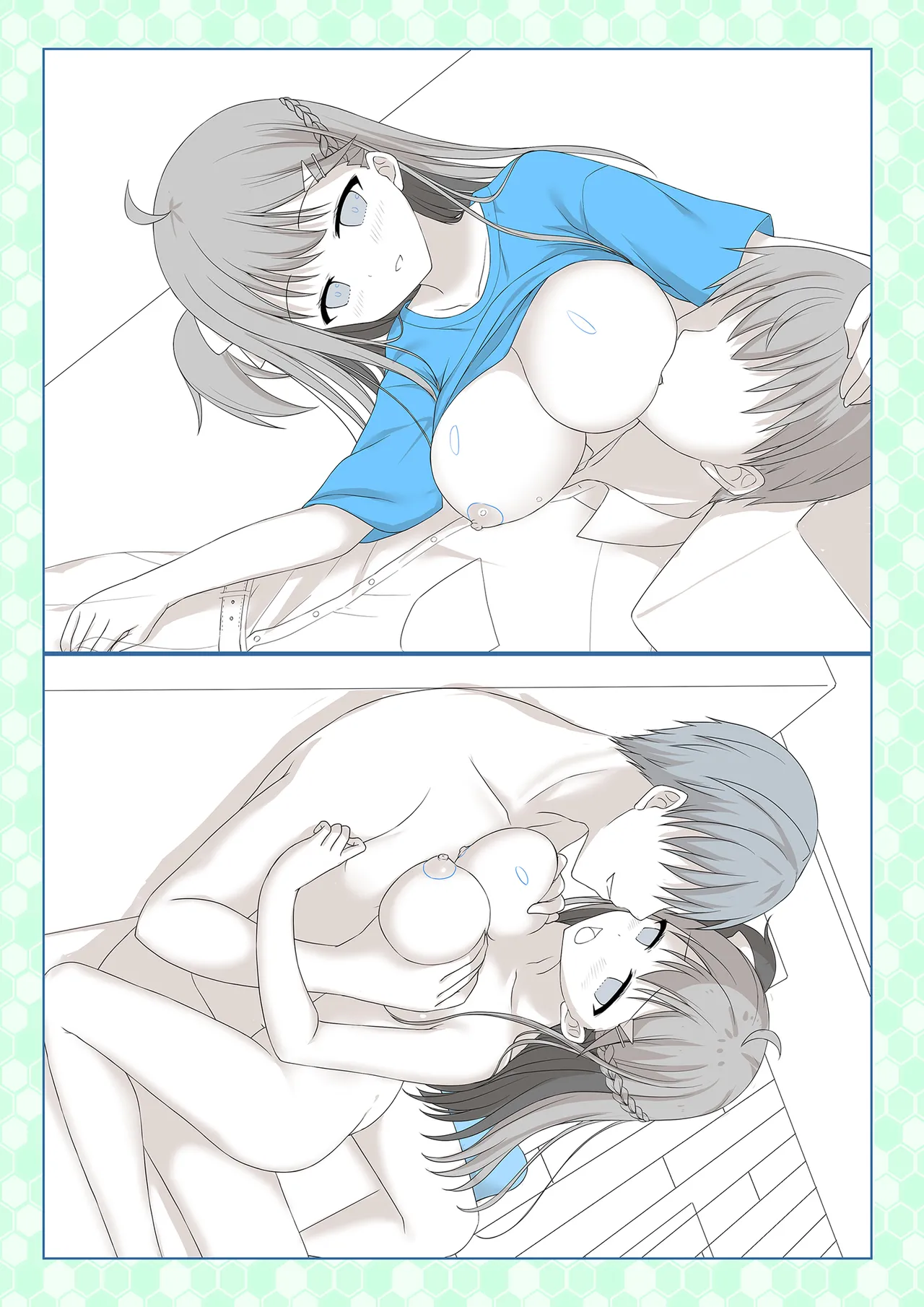 [Hamham Soft] Imosapo! ~Genkin de Low na Kyonyuu Imouto ni, Oppai Momasete Moraimashita~ Digital Rough Settei & Gengashuu page 21 - artbook hentai manga - read online free