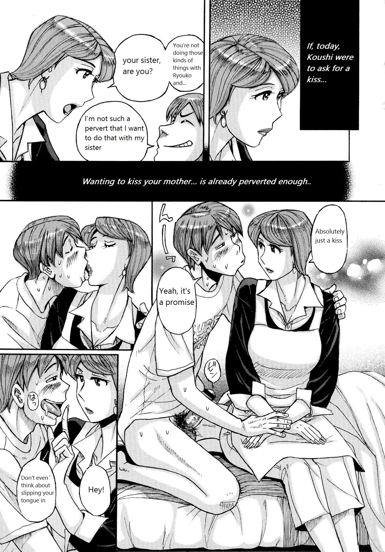Mother’s Care Service How to ’Wincest’ page 39 - milf big breasts hentai manga - read online free