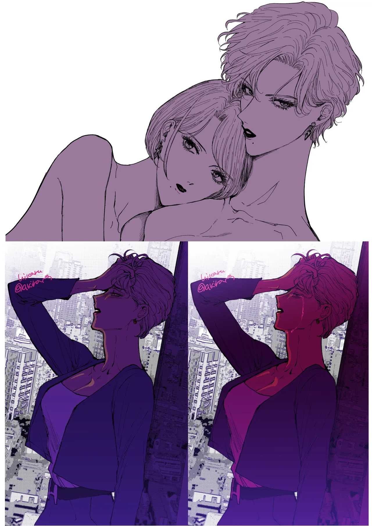 HIKASAKI Special book page 20 original parody - females only yuri hentai manga - read online free