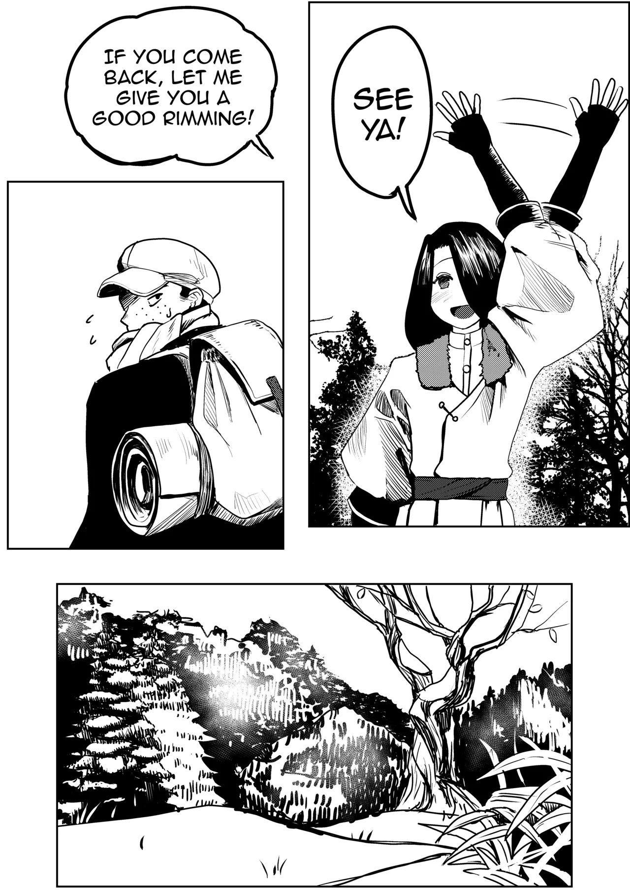 Yuki no Hi no Sasoi Uke Mesu Onii-san page 26 original parody - unusual pupils anal hentai manga - read online free