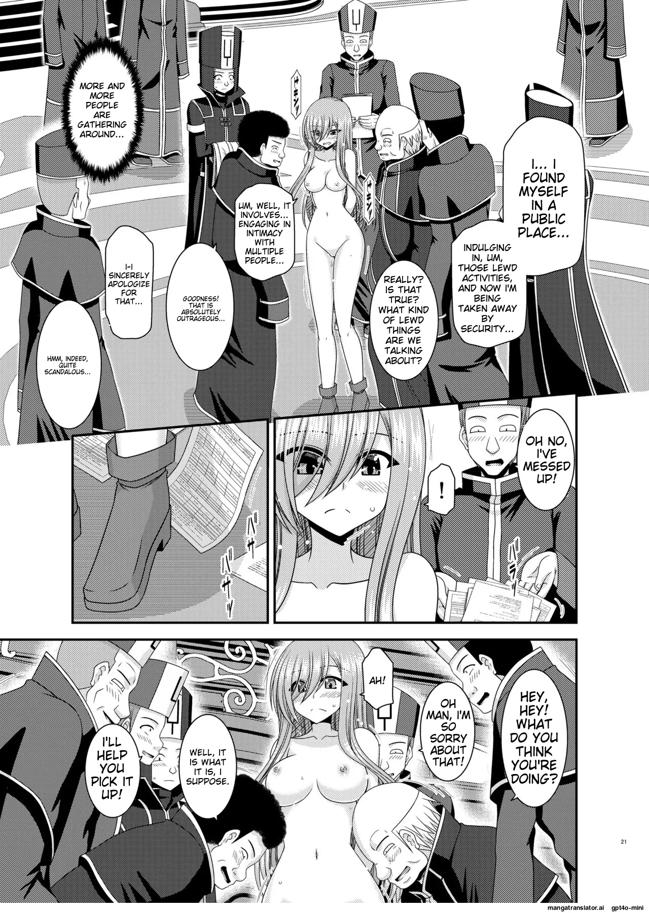 Melon ga Chou Shindou! R17 page 19 featuring tear grants tales of the abyss parody - old man triple penetration hentai manga - read online free