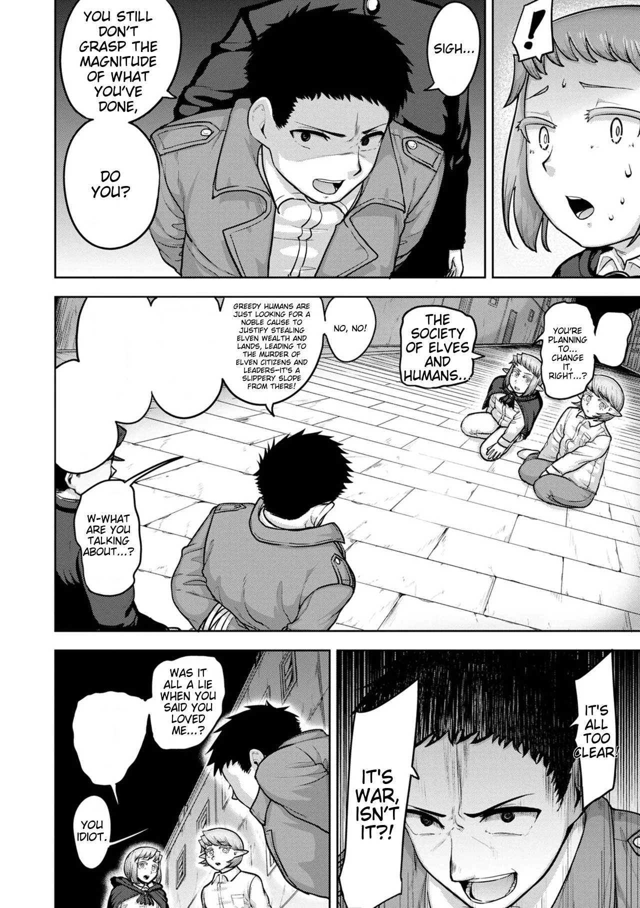 Muchiniku Otokonoko Tenshi’s page 74 - elf story arc hentai manga - read online free