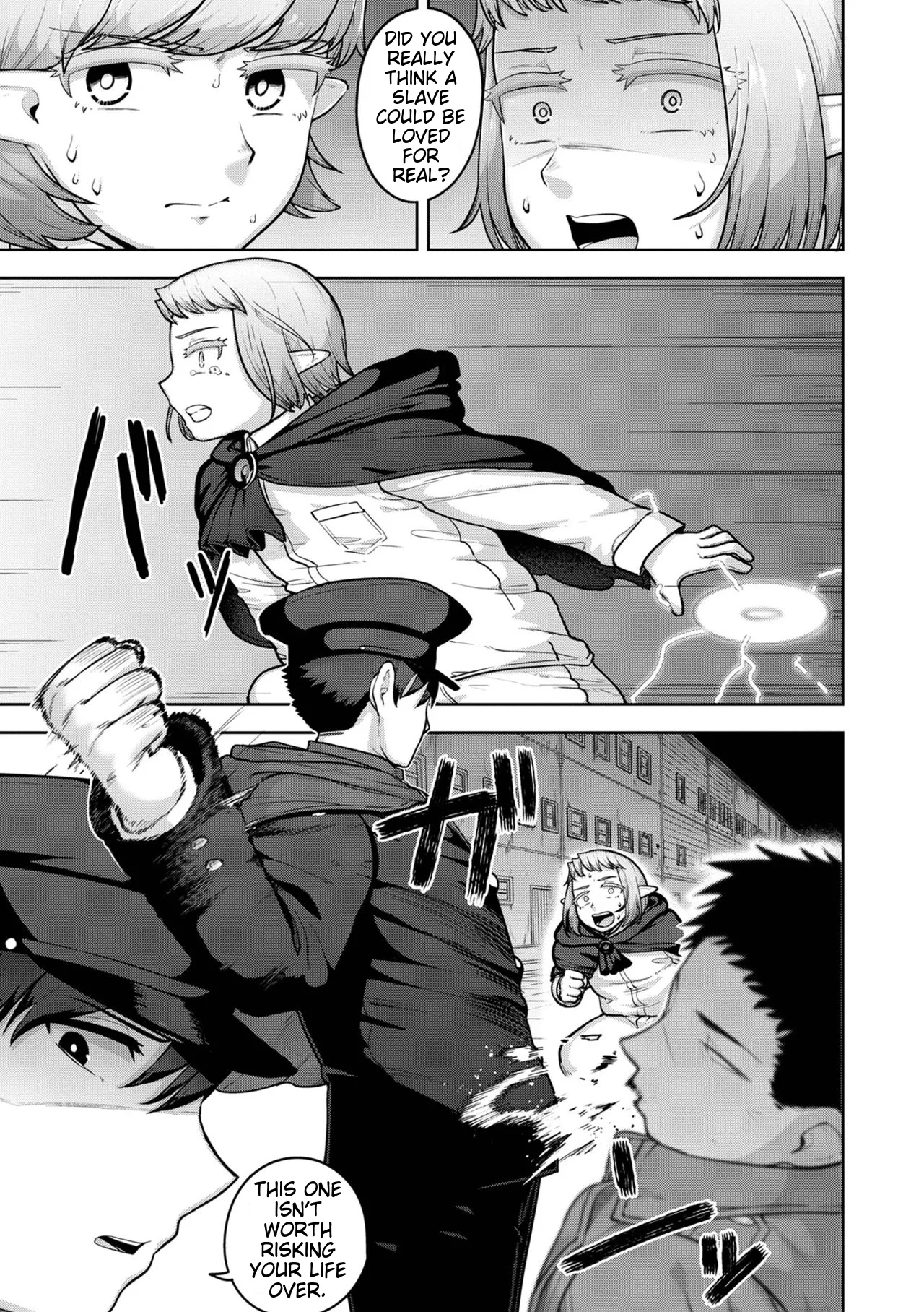 Muchiniku Otokonoko Tenshi’s page 75 - elf story arc hentai manga - read online free