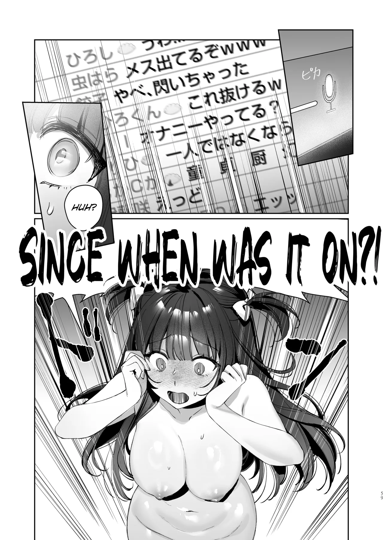 Vtuber na Kanojo, Zecchou Ecchi Nama Haishin | Vtuber Girlfriend, Live Stream Sex Climax page 59 original parody - big breasts nakadashi hentai manga - read online free