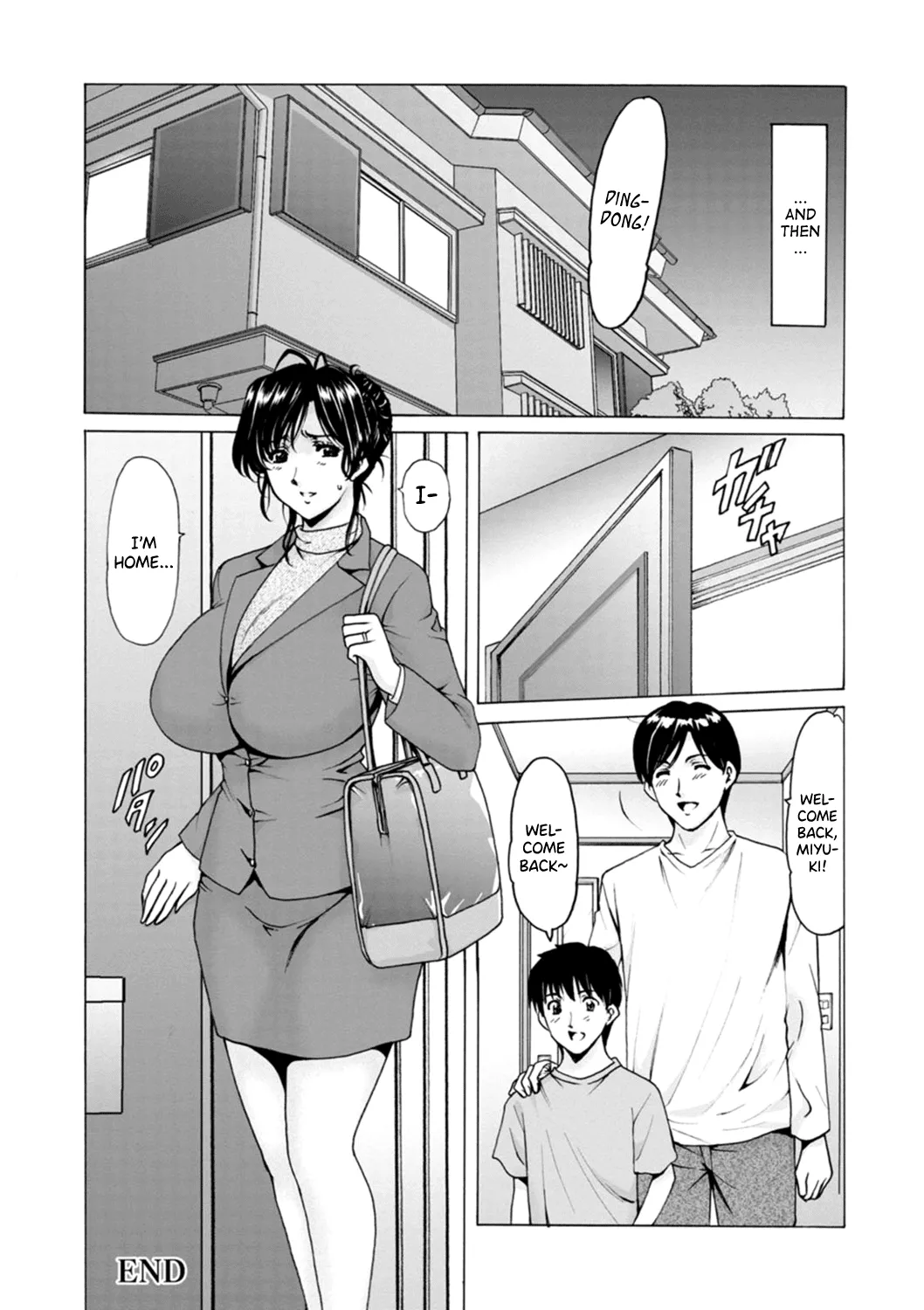 Hitozuma no Kao page 44 - milf kissing hentai manga - read online free