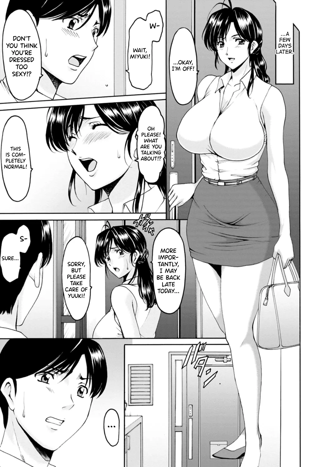 Hitozuma no Kao page 71 - milf kissing hentai manga - read online free