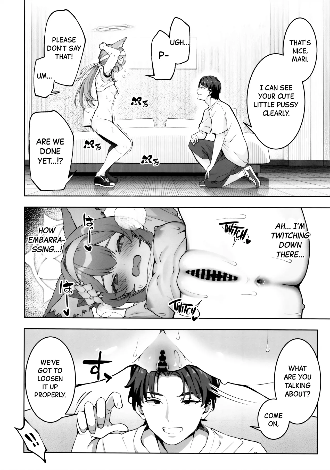 Iochi Mari wa Furachi na Mari | Iochi Mari being a Naughty Mari page 9 featuring mari iochi blue archive parody - squirting anal hentai manga - read online free