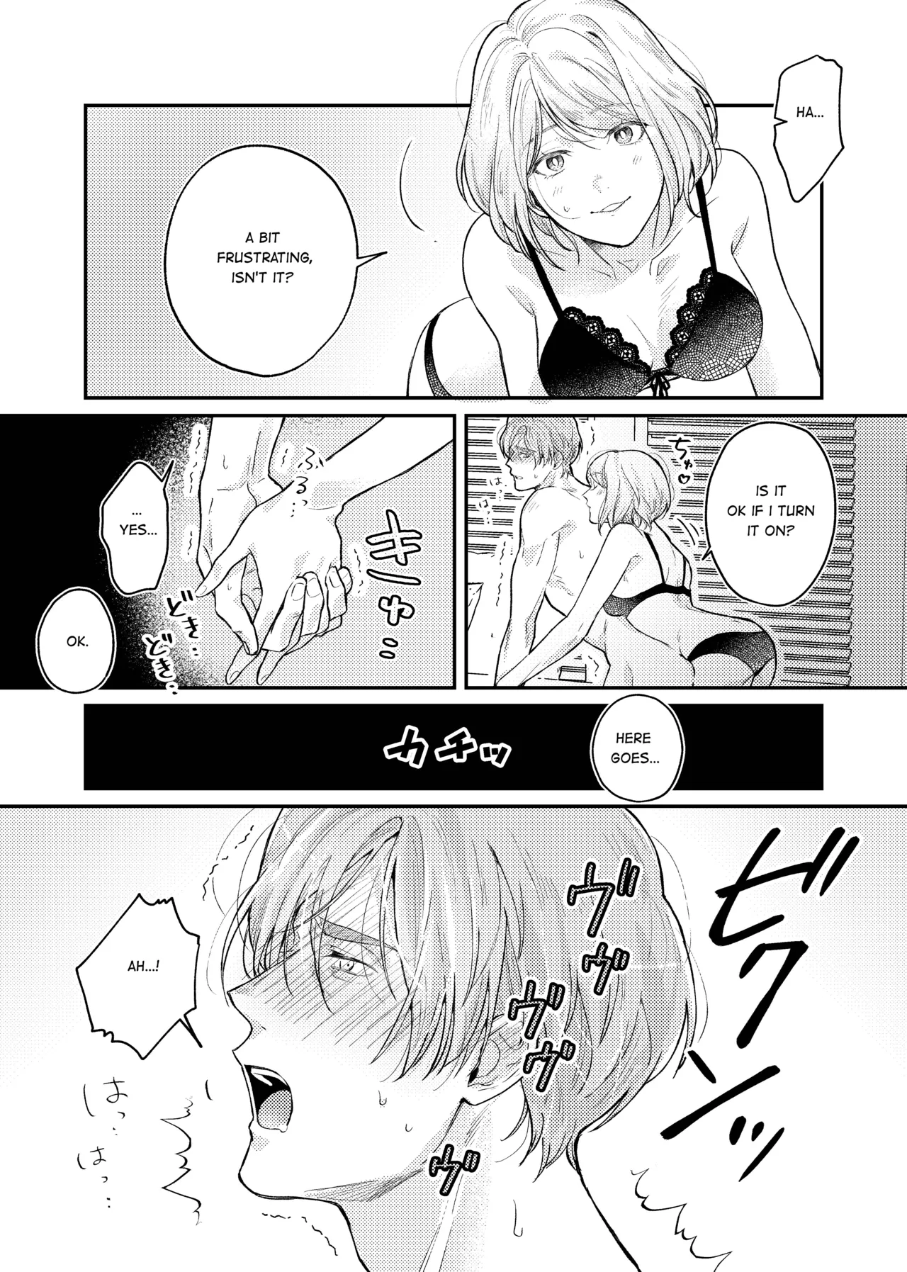 Candy Box page 12 original parody - pegging strap-on hentai manga - read online free