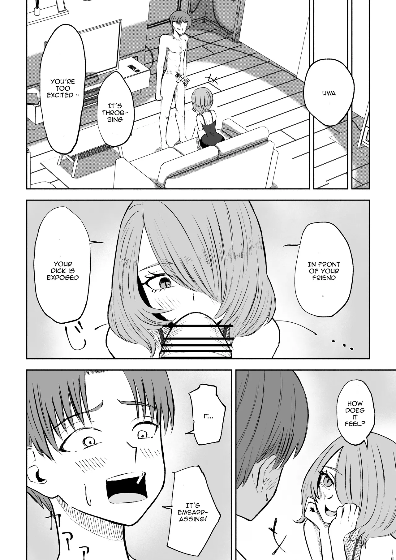 Onna Tomodachi no Isu ni Naru | Becoming my Female Friend's Chair page 22 original parody - femdom foot licking hentai manga - read online free