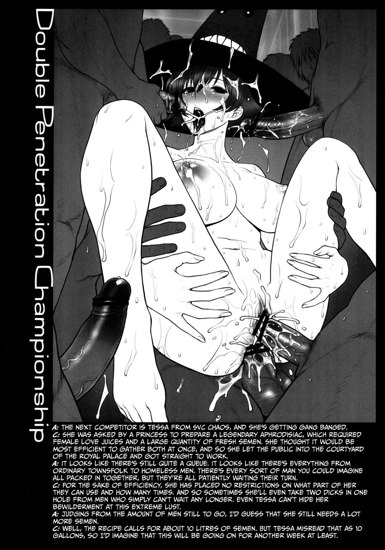 Todoroke! WP Senshuken! | Pound! WP Championship! page 12 various parody - triple penetration group hentai manga - read online free