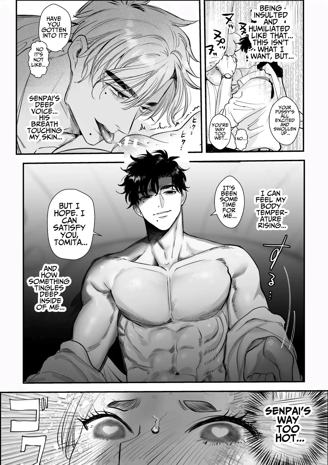 [Rewr] Kaerenai Futari ~Taifuu no Yoru, Akogare no Senpai to...Aibeya Dekiai Nama Koubi~ | They Can't Go Back ~Alone with Senpai on a Typhoon Night~ [English] page 32 original parody - kissing big breasts hentai manga - read online free