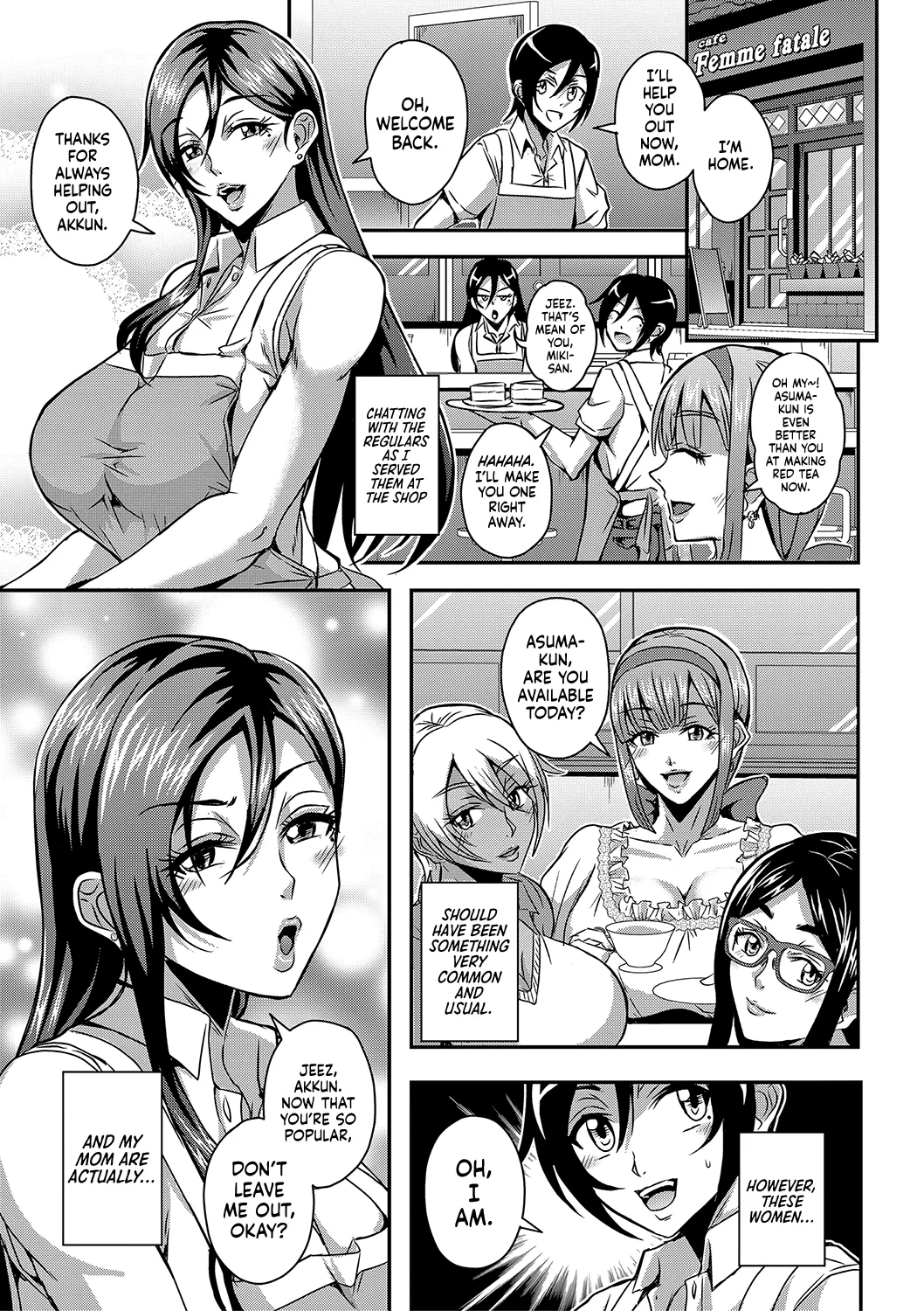 Boku to Succubus Mama-tachi to no Harem Life page 46 - milf big breasts hentai manga - read online free
