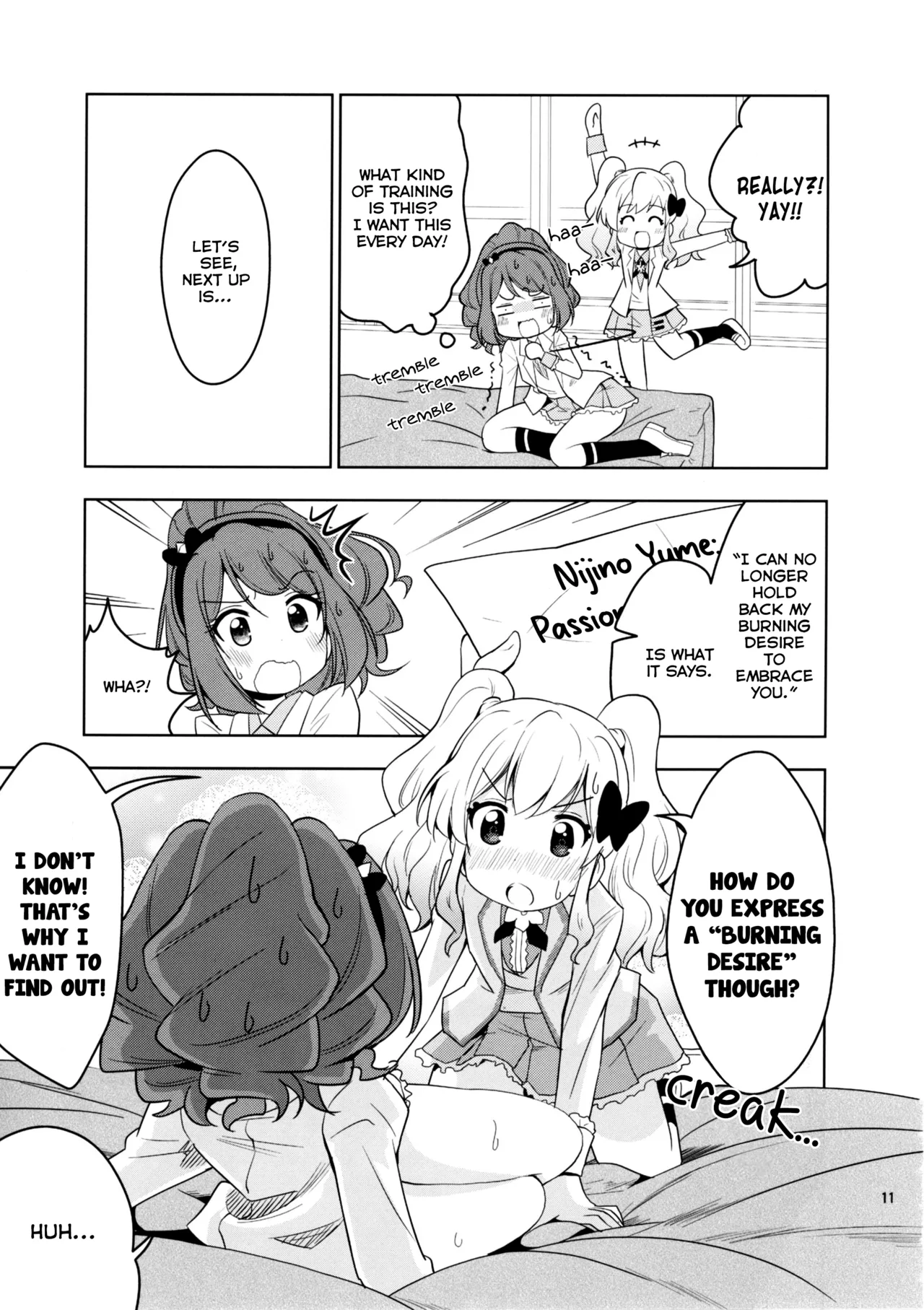 Sakuraba Rola ga Medetai Tai! | Sakuraba Rola Wants to Fall in LOVE! page 13 aikatsu parody - females only hentai manga - read online free