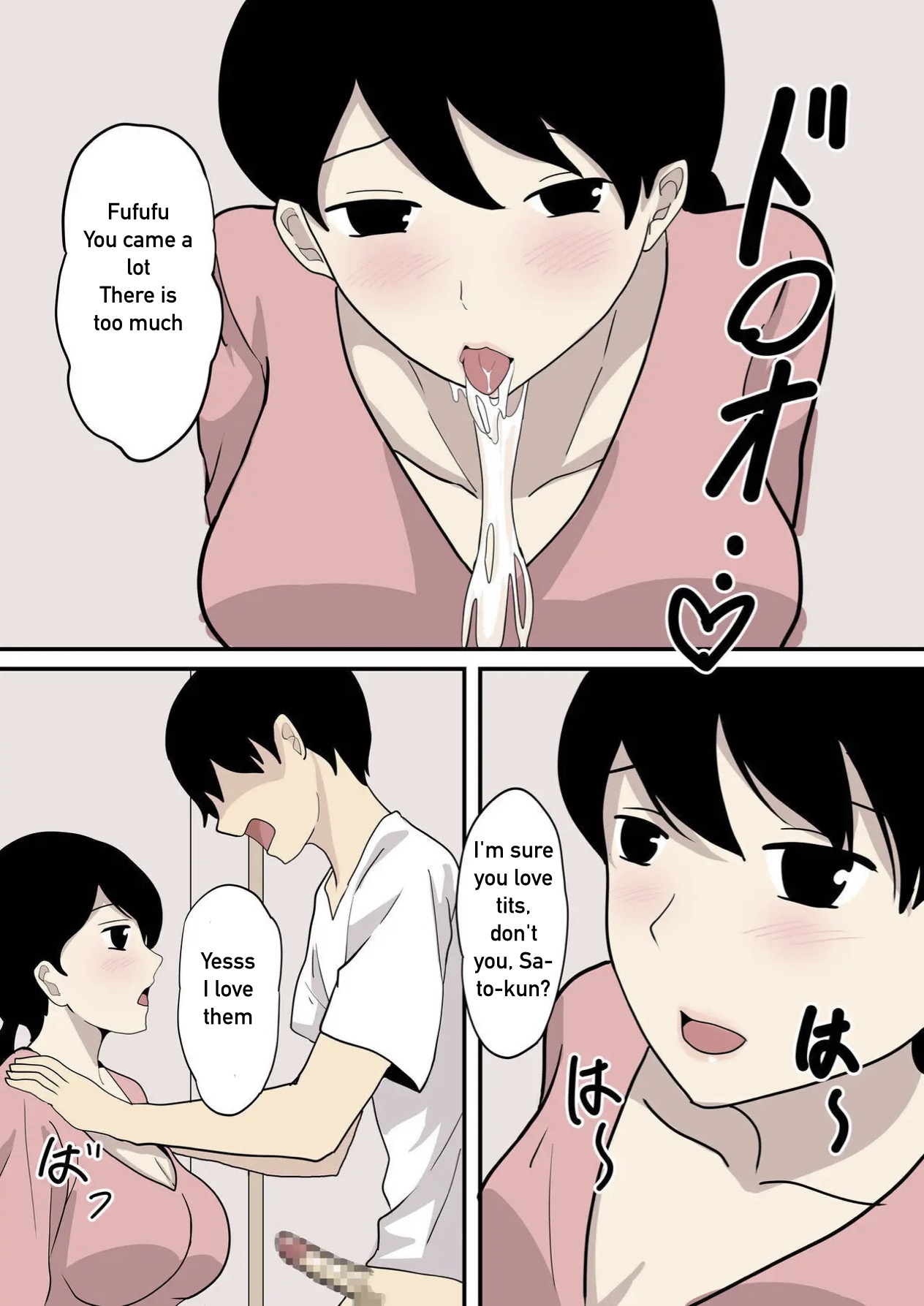 Kanojo no Haha ni Sasowareru | Invited by her mother page 9 original parody - milf big breasts hentai manga - read online free