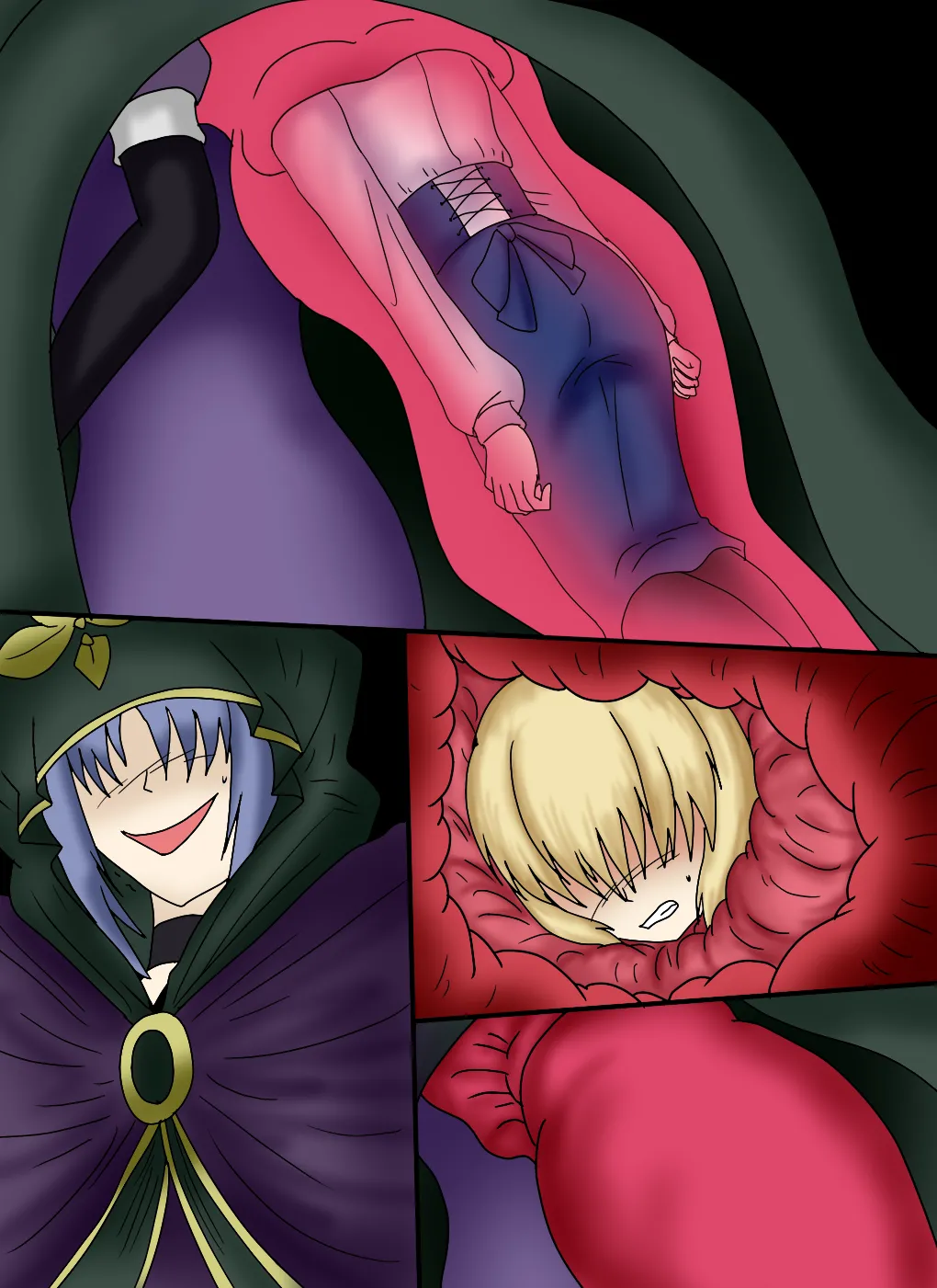 アルトリア吸収メディア第一章 リメイク＋大幅追加改修（完全版） page 123 featuring caster fate stay night parody - vore tailphagia hentai manga - read online free