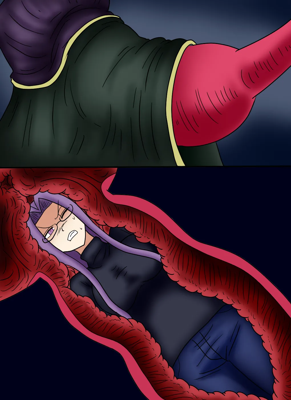 アルトリア吸収メディア第三章 リメイク版 page 19 featuring caster fate stay night parody - vore tailphagia hentai manga - read online free