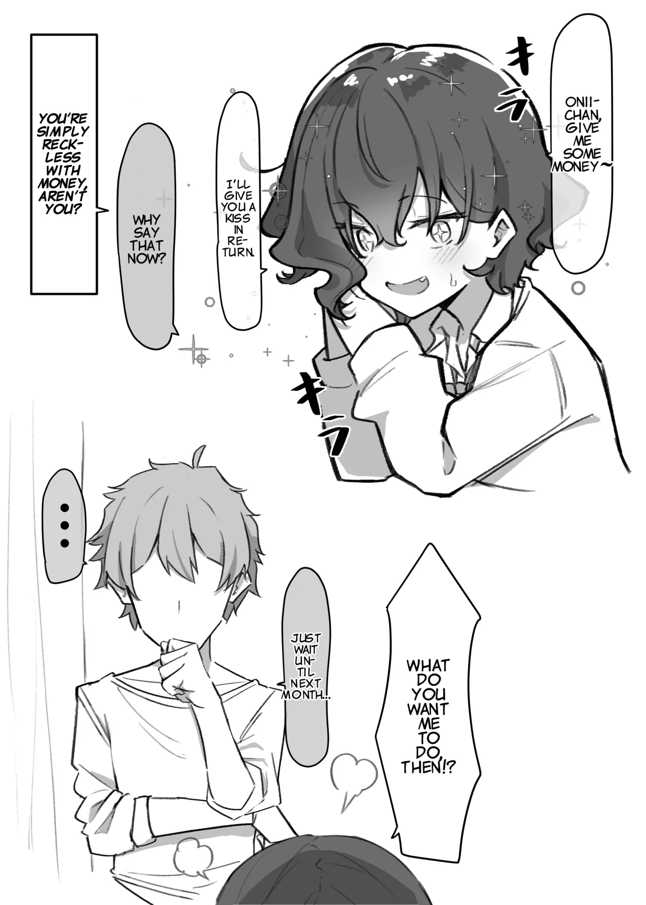 [MM] Imouto Series | Kiss-loving Mei-chan page 59 - big breasts swimsuit hentai manga - read online free