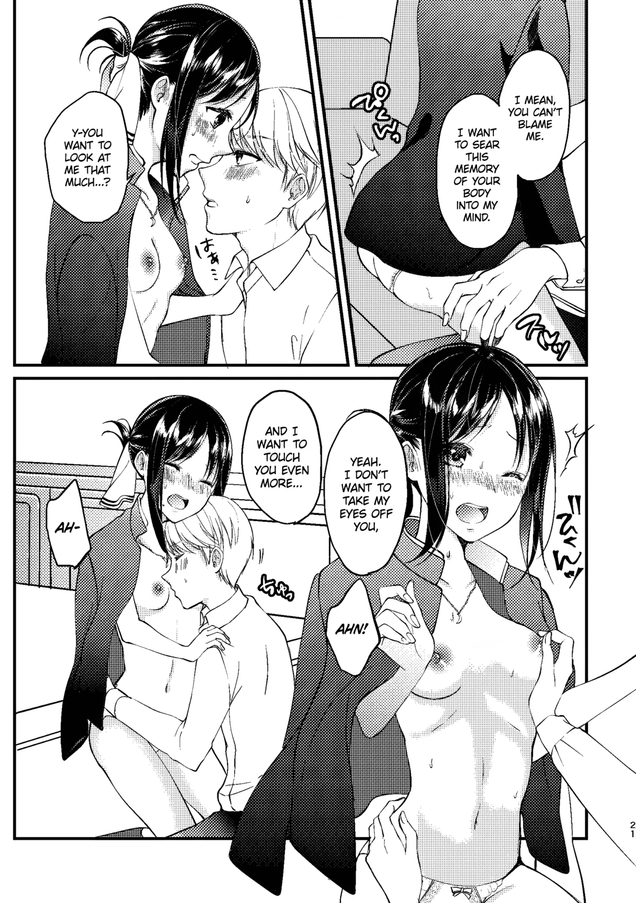 Cherry Danshi | Cherry Boy page 21 featuring kaguya shinomiya kaguya-sama wa kokurasetai parody - schoolgirl uniform small breasts hentai manga - read online free