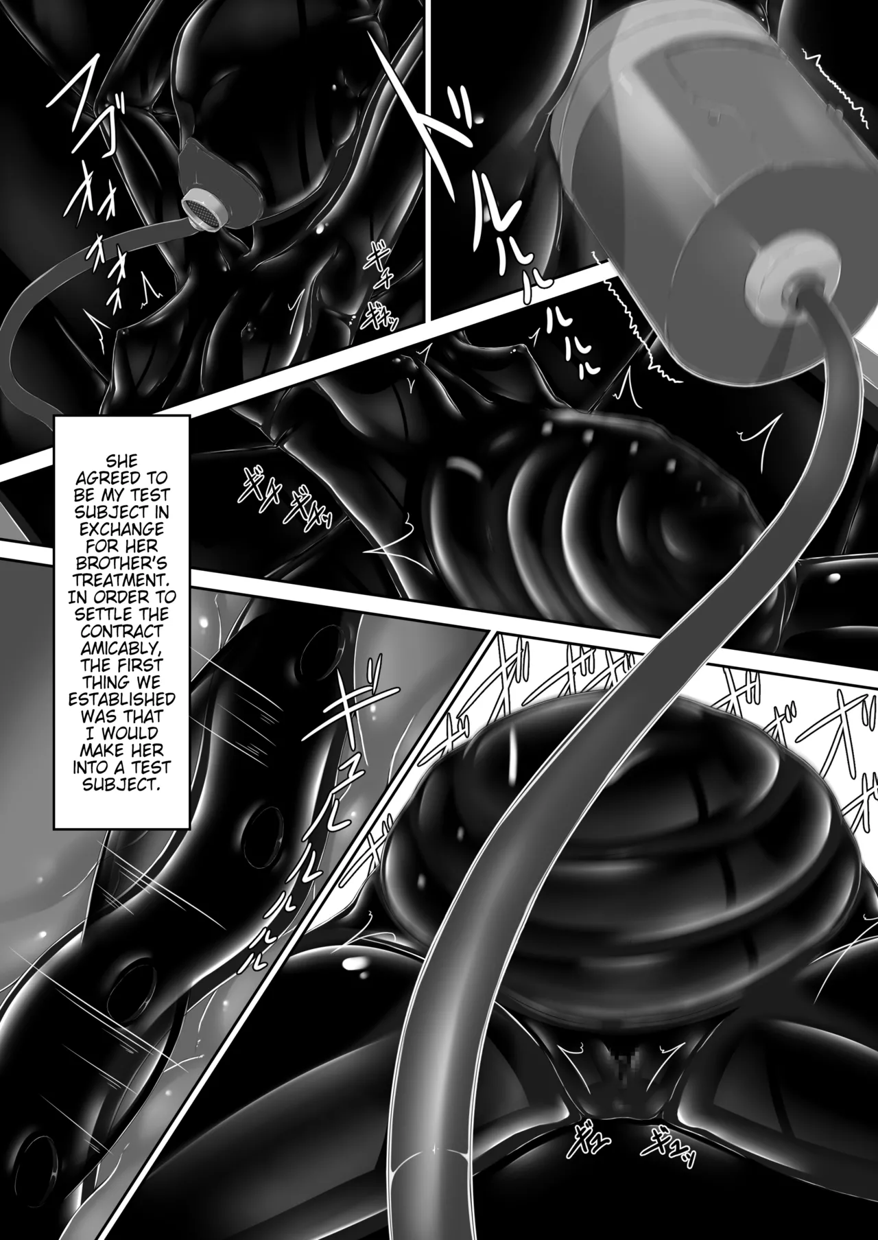 Beginning black 9 page 42 original parody - slime gag hentai manga - read online free