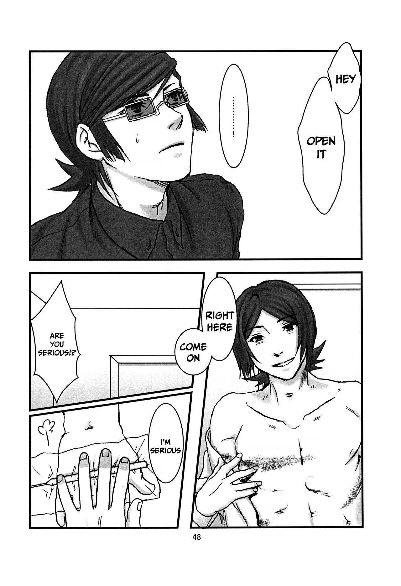 BAD END page 49 featuring tatsuya suou persona 2 parody - males only incest hentai manga - read online free