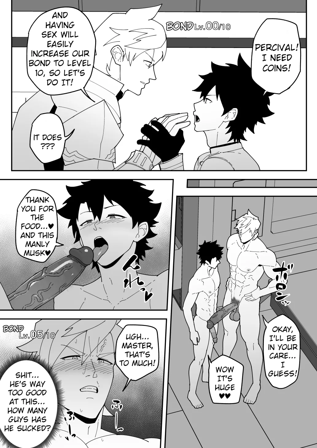 Comics SKEB 0110-0121 page 22 featuring kirei kotomine persona 3 parody - kissing group hentai manga - read online free